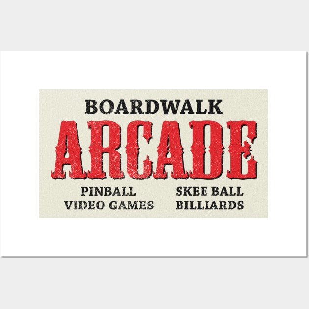 Boardwalk Arcade Wall Art by GloopTrekker